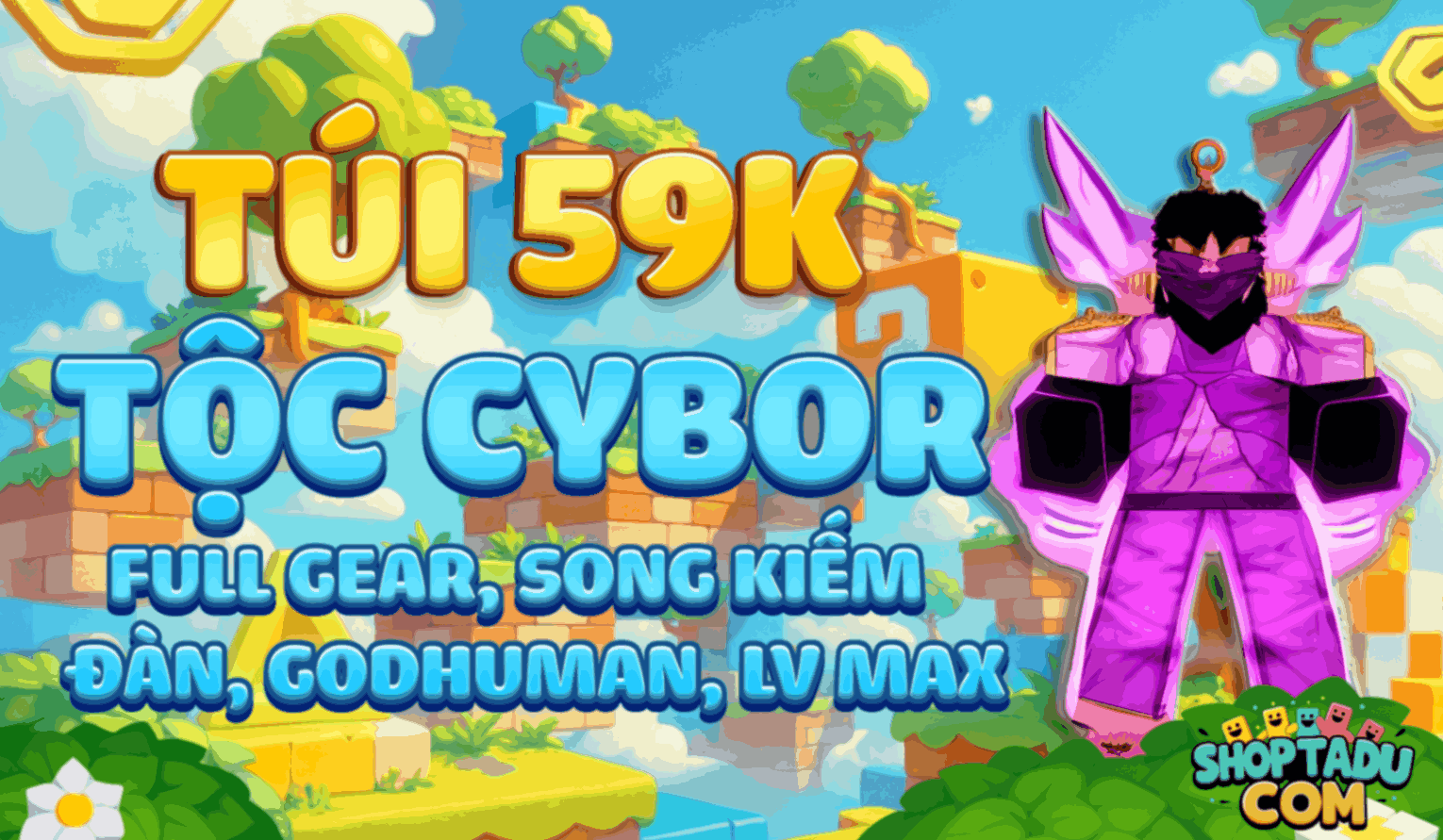 Tộc Cybor Full Gear - Siêu Ngon - Cam Kết Không Ngon Hoàn Tiền